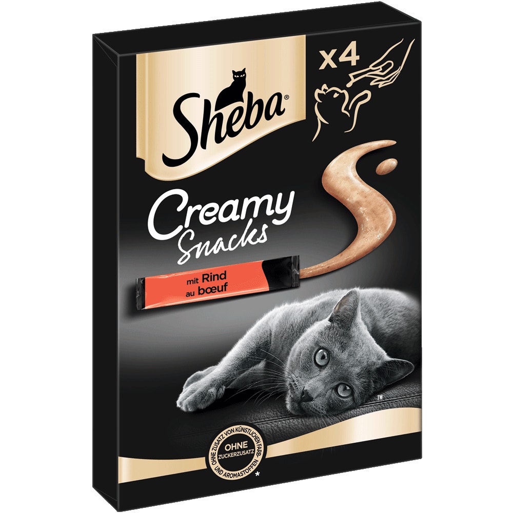 SHEBA® Creamy Snacks Rind, 4 x 12g - 1