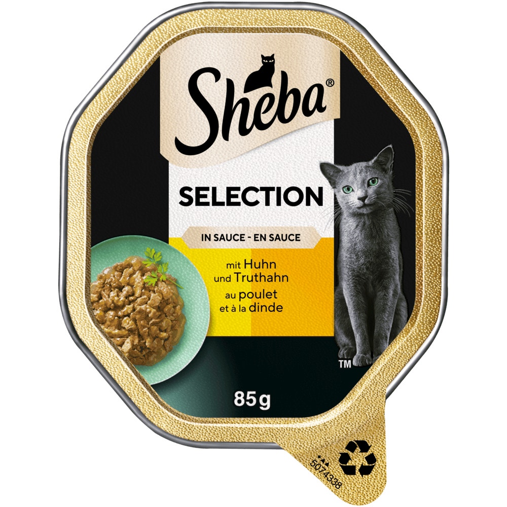 SHEBA® Selection Huhn & Truthahn in Sauce, 85g - 1