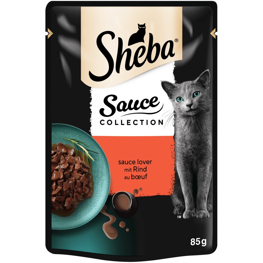 SHEBA® Sauce Collection Sauce Lover Rind in Sauce, 85g - 1