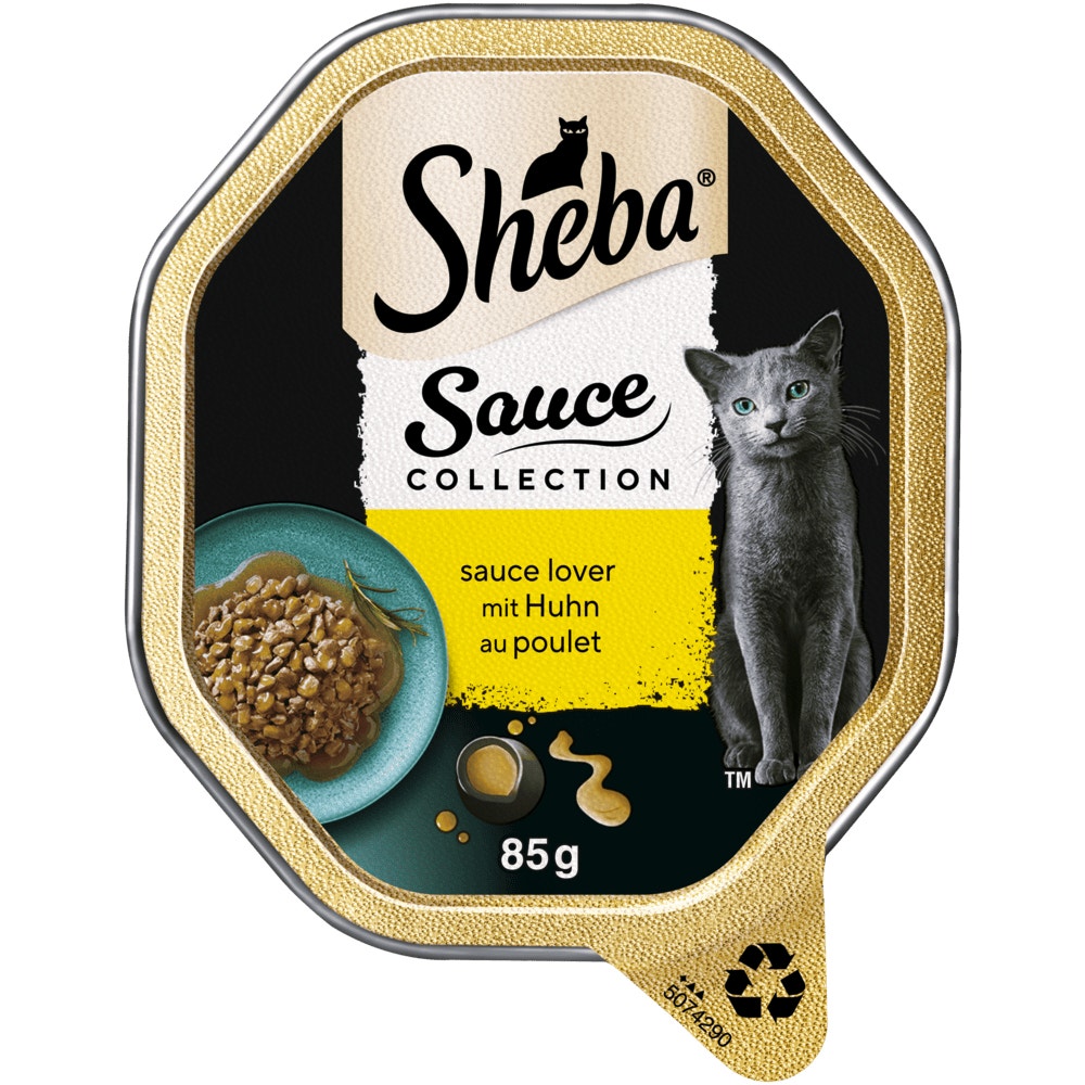 SHEBA® Sauce Collection Sauce Lover Huhn in Sauce, 85g - 1