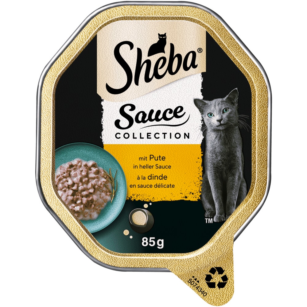 SHEBA® Sauce Collection Pute in heller in Sauce, 85g - 1
