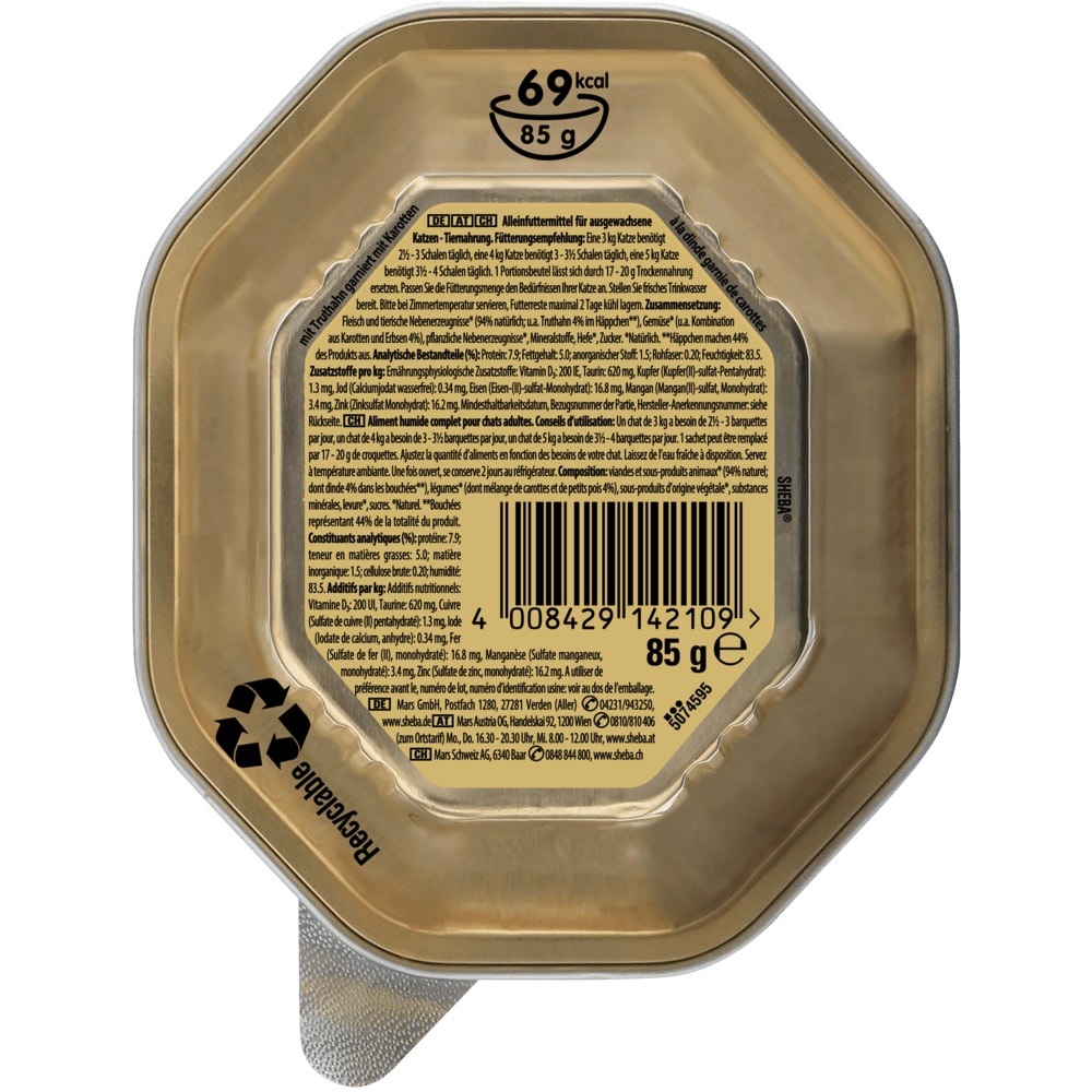 SHEBA® Nature's Collection Truthahn in Sauce, 85g - 2