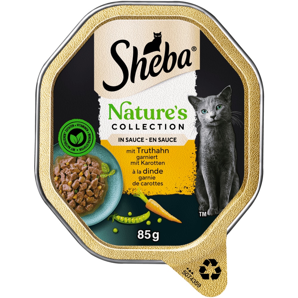 SHEBA® Nature's Collection Truthahn in Sauce, 85g - 1