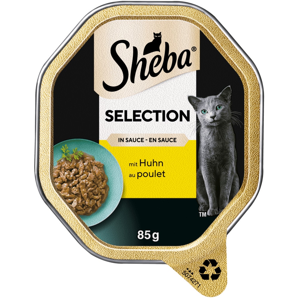 SHEBA® Selection Huhn in Sauce, Schale 85g - 1