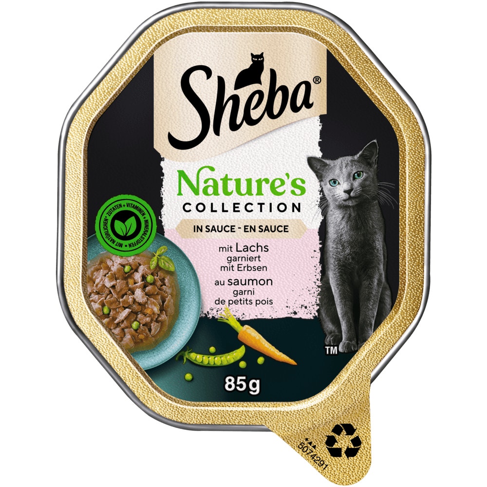 SHEBA® Nature's Collection Lachs in Sauce, 85g - 1