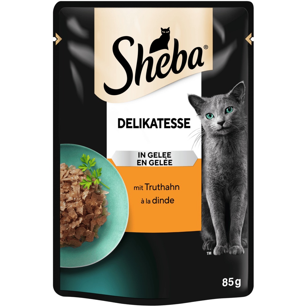 SHEBA® Delikatesse Truthahn in Gelee, 85g - 1