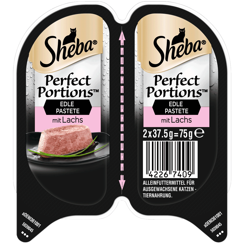 mit Lachs in Pastete 2 & 6 x 37,5g - PERFECT PORTIONS™ - 1