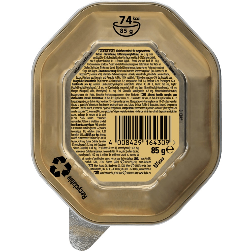 SHEBA® Seasons Collection Saisonvarietät in Sauce, 85g - 2