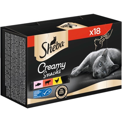 Creamy Snacks Rind, Huhn & Lachs MSC