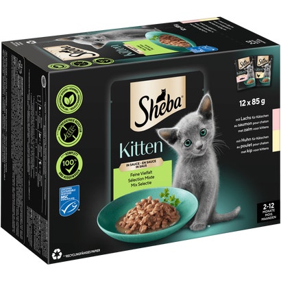 Kitten Feine Vielfalt in Sauce, Portionsbeutel